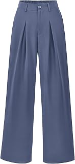BTFBM Fall High Waisted Business Casual Palazzo Pants for Women Dressy 2026