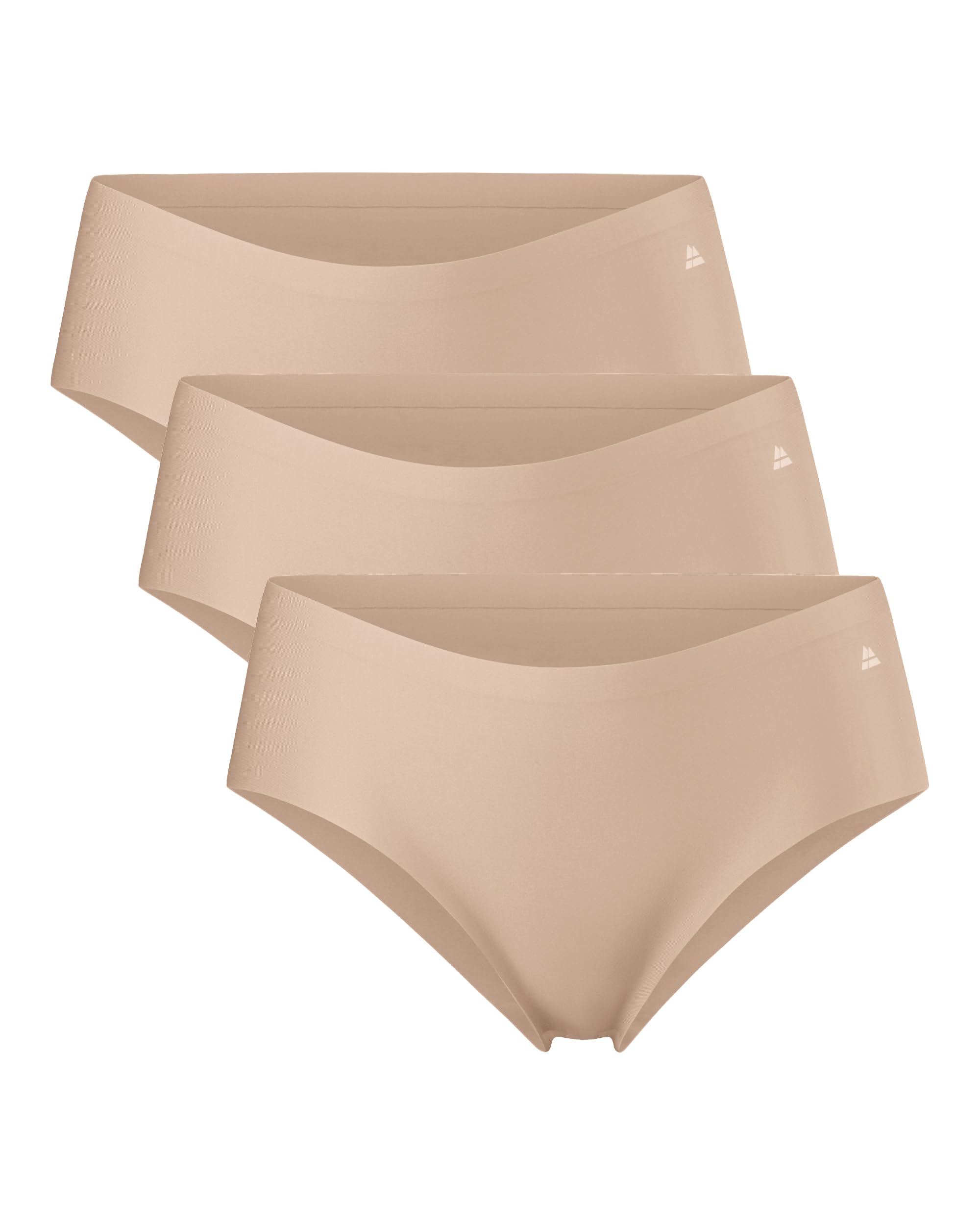 DANISH ENDURANCE Women's Invisible Hipster Panties, Sport Knickers, No-Show Unde