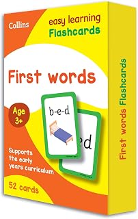 First Words Flashcards: Ideal for home learning (Collins Easy Learning Preschool)