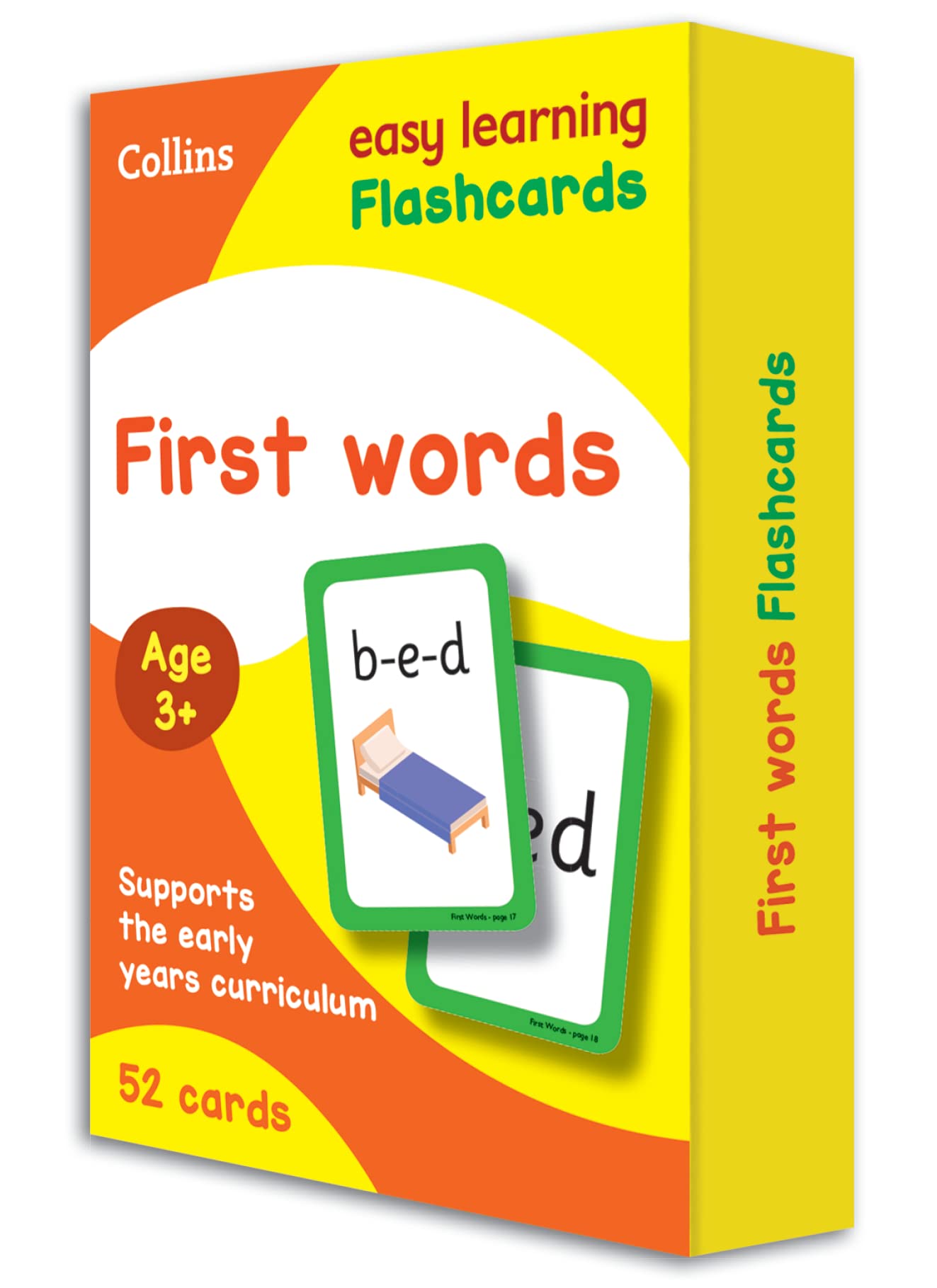 First Words Flashcards: Ideal for home learning (Collins Easy Learning Preschool