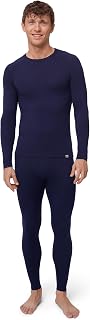 DANISH ENDURANCE Merino Thermounterwäsche Set Herren, Mittelschwer 180 g/m²