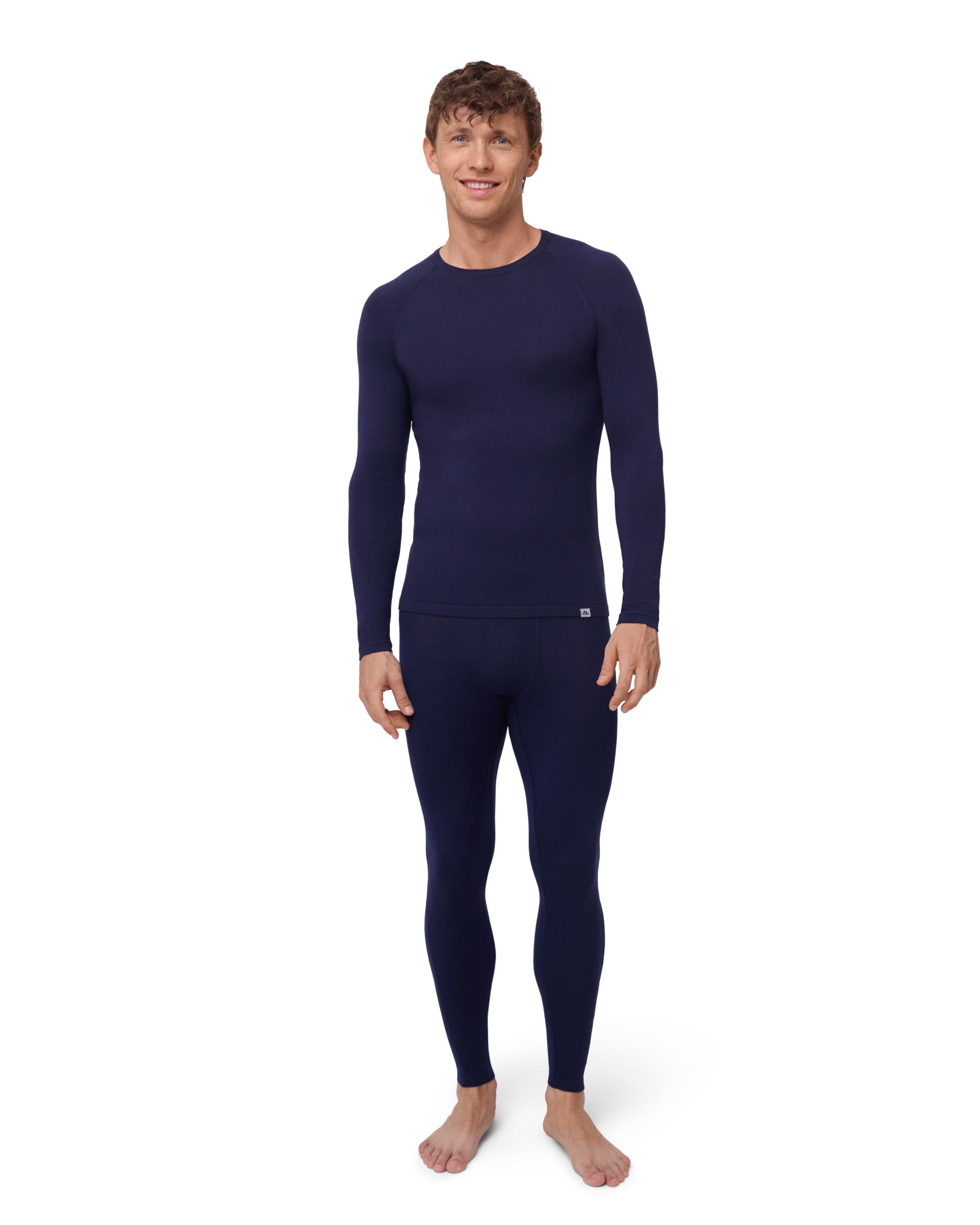 DANISH ENDURANCE Merino Thermounterwäsche Set Herren, Mittelschwer 180 g/m²