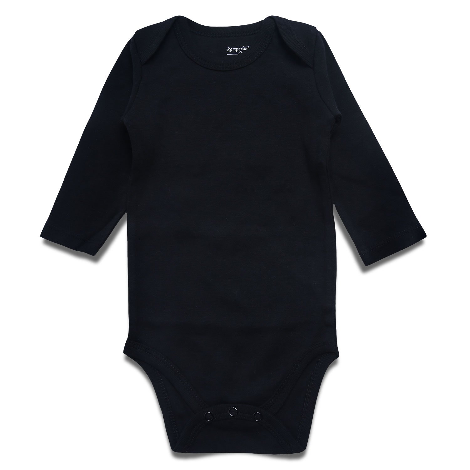 ROMPERINBOX Unisex Baby Onsies Solid Baby Bodysuit Romper Blank for 0-24 Months 