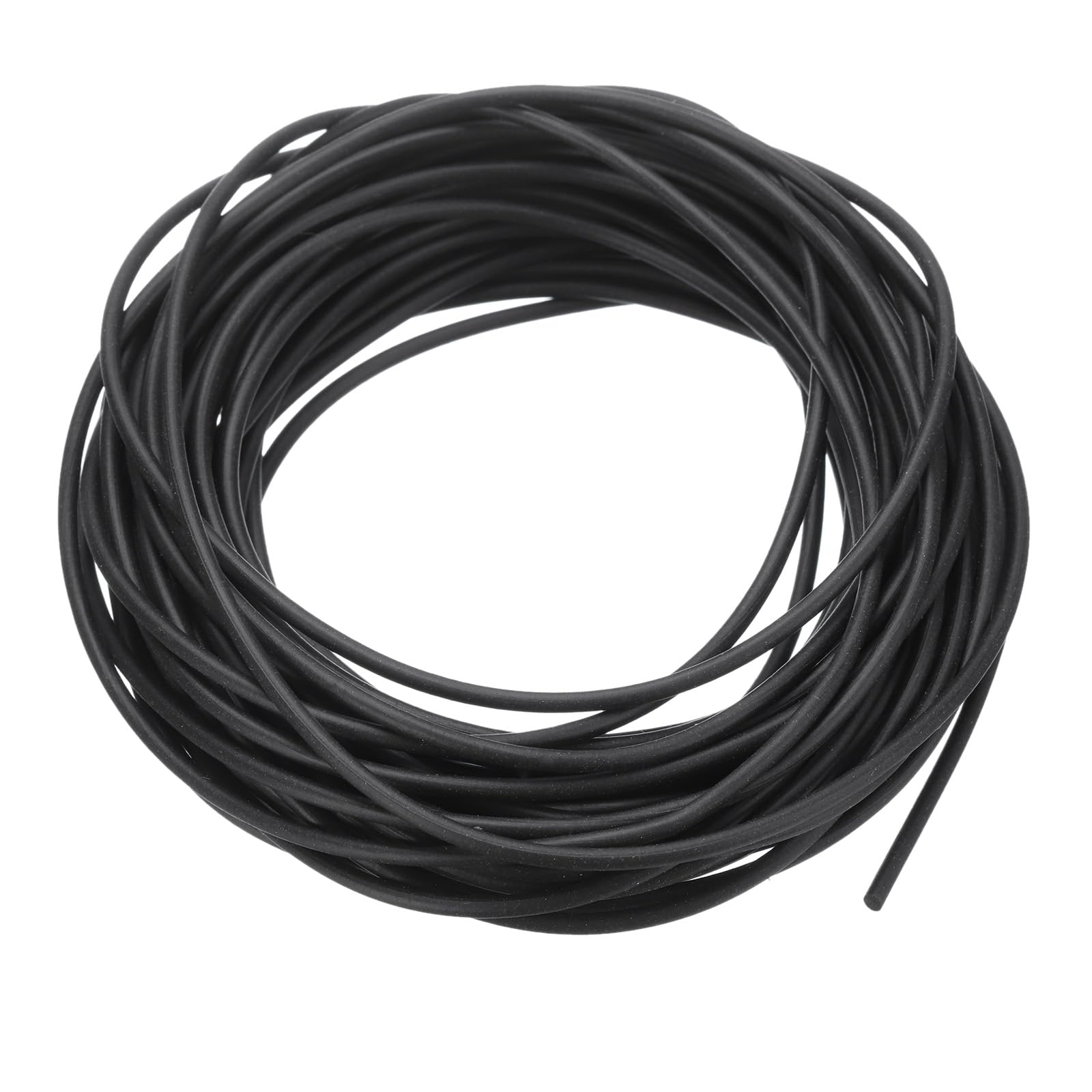 10M Silicone Foam Seal Strip 1.5mm Diameter High Density Solid Sponge Rubber Sea