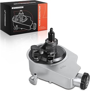 A-Premium Power Steering Pump, with Reservoir | Compatible with Chevrolet &amp; GMC &amp; Cadillac - 1996-2014 - Silverado 1500, Suburban, Sierra 1500, Yukon, Escalade, Avalanche