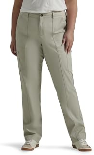 Lee Plus Size Ultra Lux Comfort with Flex-to-Go Utility Pant Women's Trousers