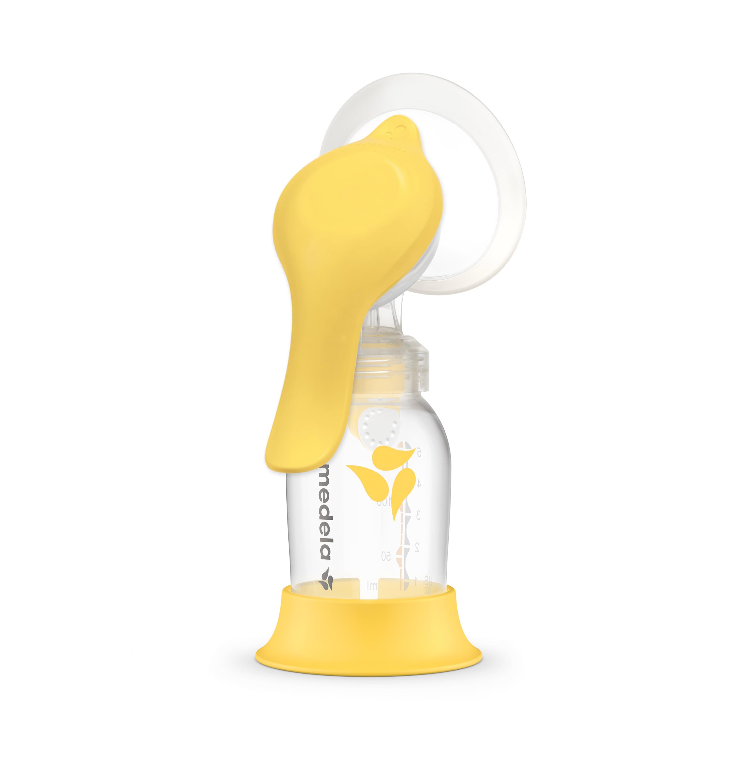 Medela Manual breast pump with Flex Shields Harmony Single Hand for More Comfort