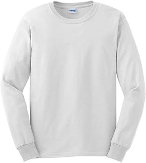 Gildan Men's Ultra Cotton Long Sleeve T-shirt, Style G2400