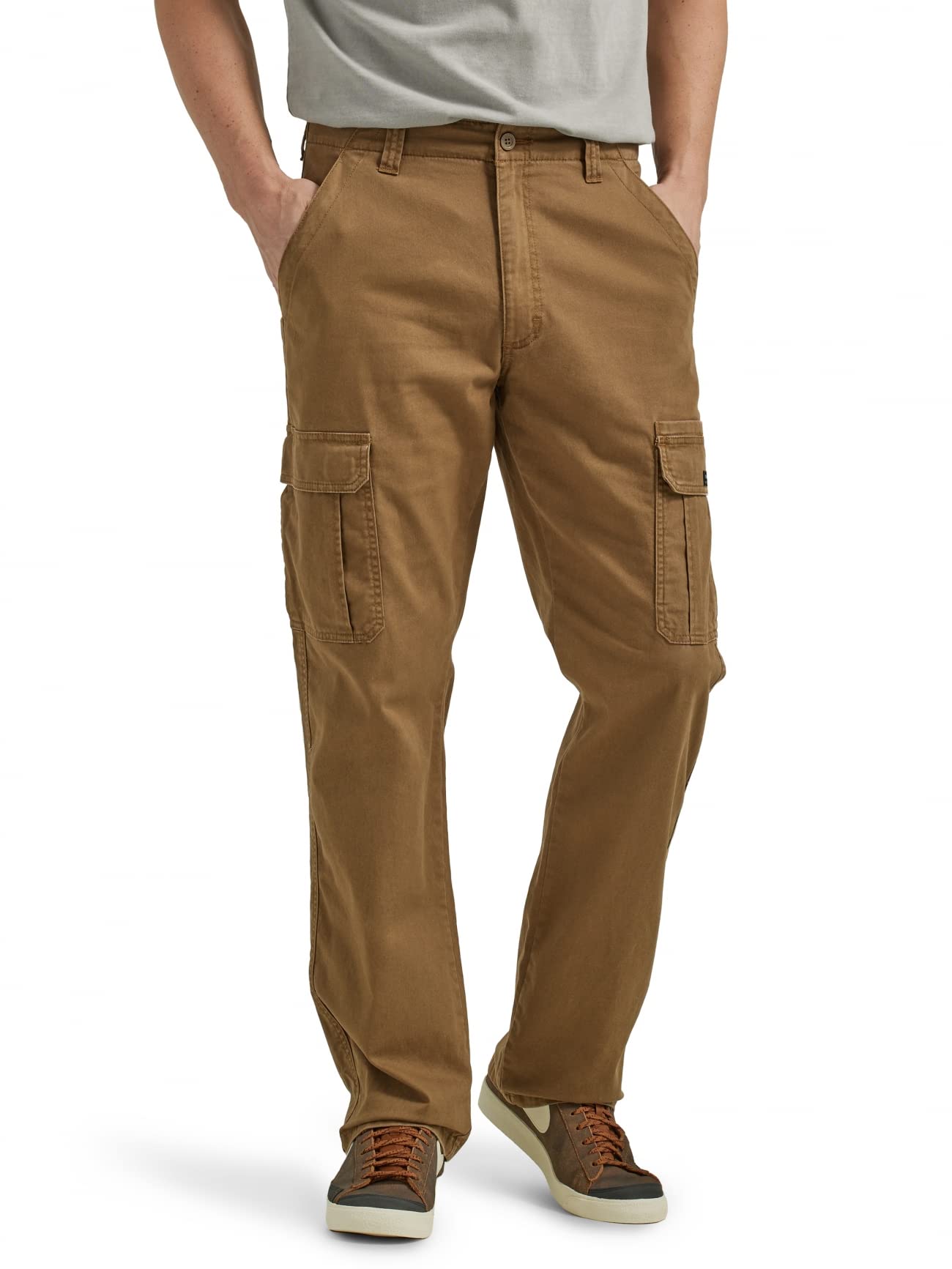 Wrangler Authentics Relaxed Fit Stretch Cargo Pant Men's Casual Trousers