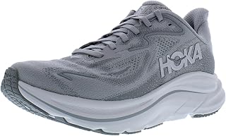 HOKA clifton womens 10, Stellar Grey Galactic Grey