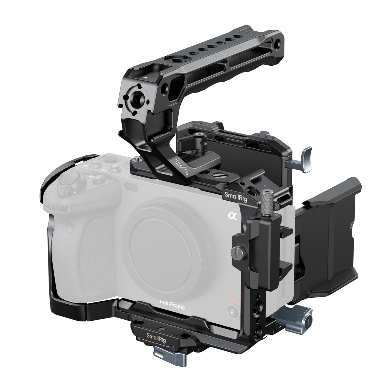 SmallRig Cage Kit for Sony FX3/FX30 with Cage, V-Mount Battery Mount Plate | wit