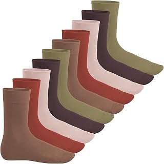 Footstar EVERYDAY! Ladies & Men: 10 Pairs of Socks - Cotton Socks