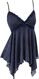 Verdusa Women's Y2K Tops Lace Sequin Ruffle Peplum Babydoll Going Out Shirt