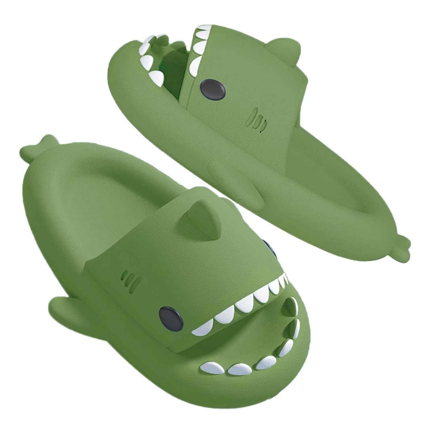 GULAKY Cloud Shark Slides Pillow Slippers Unisex Summer Bath Slippers