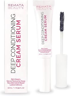 RB RENATA BEAUTY Lash & Brow Deep Conditioning Cream Serum – Rich Conditioning Cream for Brows & Lashes – Nourish, Repair & Protect – Brow Lamination & Lash Lift Aftercare + Daily Care