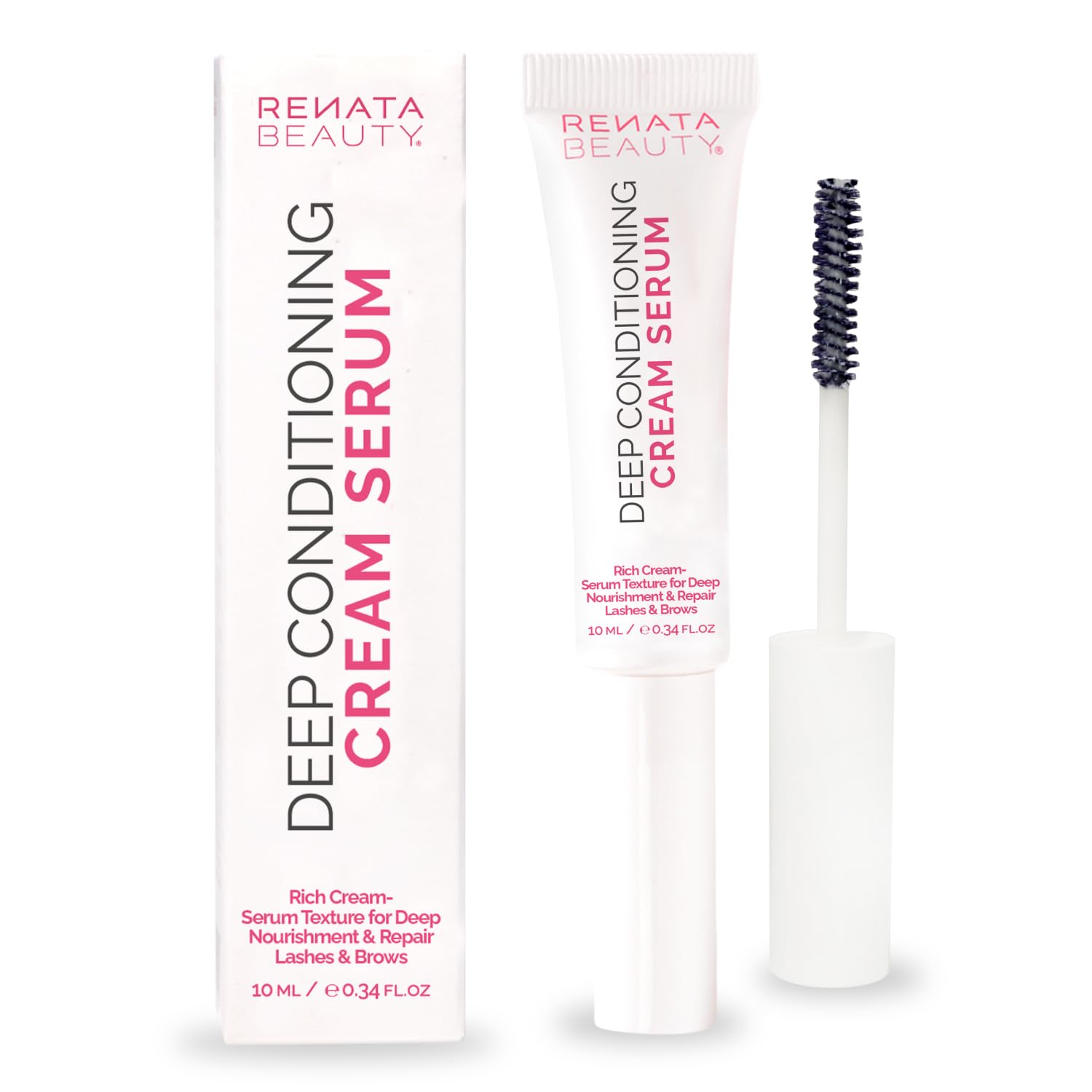 RB RENATA BEAUTY Lash & Brow Deep Conditioning Cream Serum – Rich Conditioning C