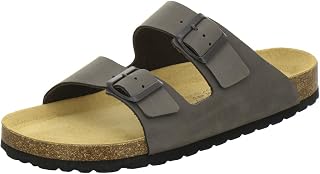 AFS-Schuhe, 3100 Men's Comfortable Leather Sandals for Home and Work Made in Germany
