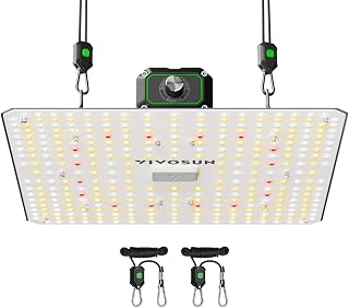 VIVOSUN LumaLight 100W LED Grow Light, Full Spectrum Plant Light | Smart Dimmable & High PPFD for Indoor Plants Seedling Vegetables Bloom, Fits 2×2/2×4 Grow Tents