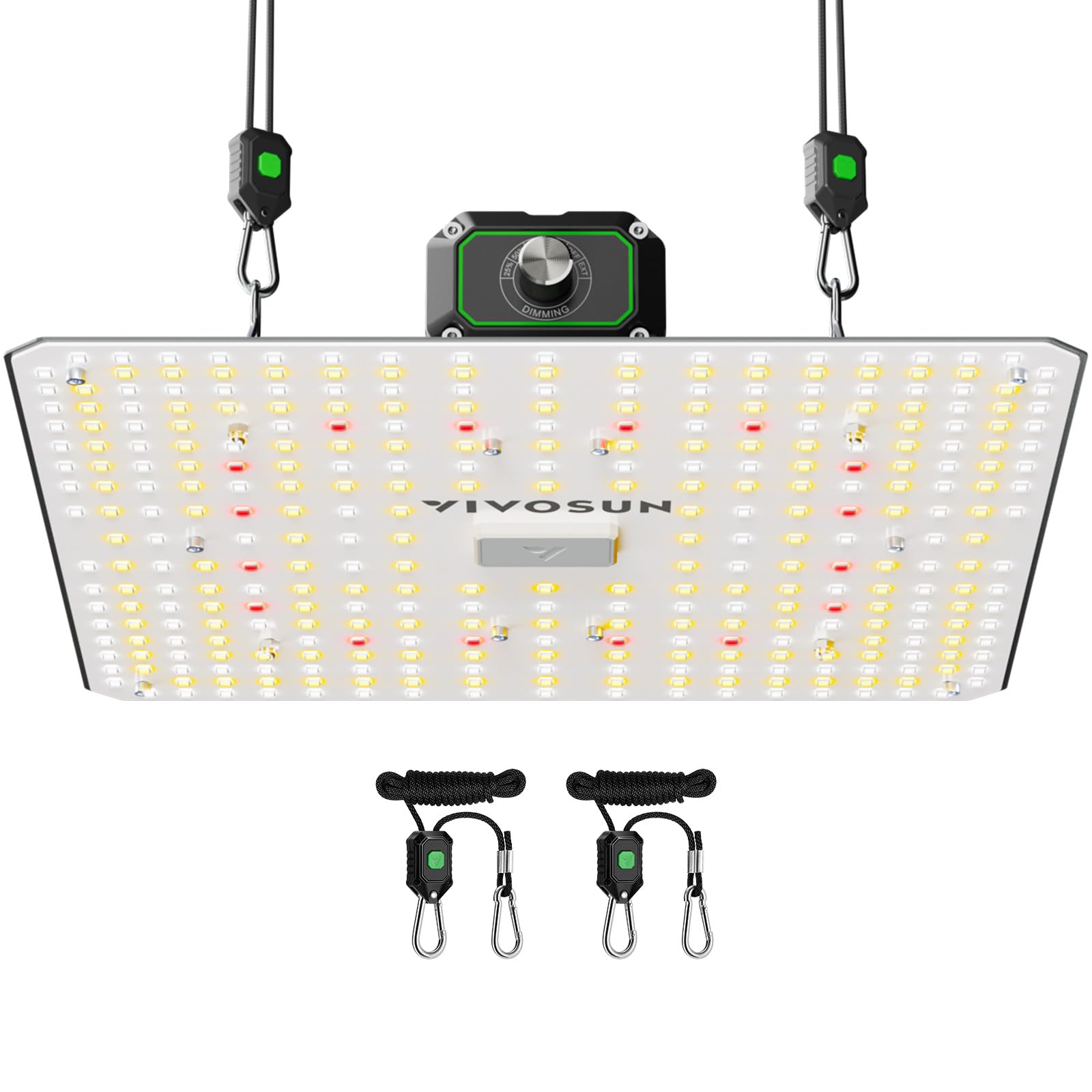 VIVOSUN LumaLight 100W LED Grow Light, Full Spectrum Plant Light | Smart Dimmabl
