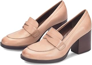 SHODENSE Women Vintage Chunky Heel Loafers Pumps Platform Round Closed Toe Oxford Shoes Burnished Patent Matte Suede Slip On Dress Loafer Block Stacked Heels Office Formal Work Business 4-11 M US
