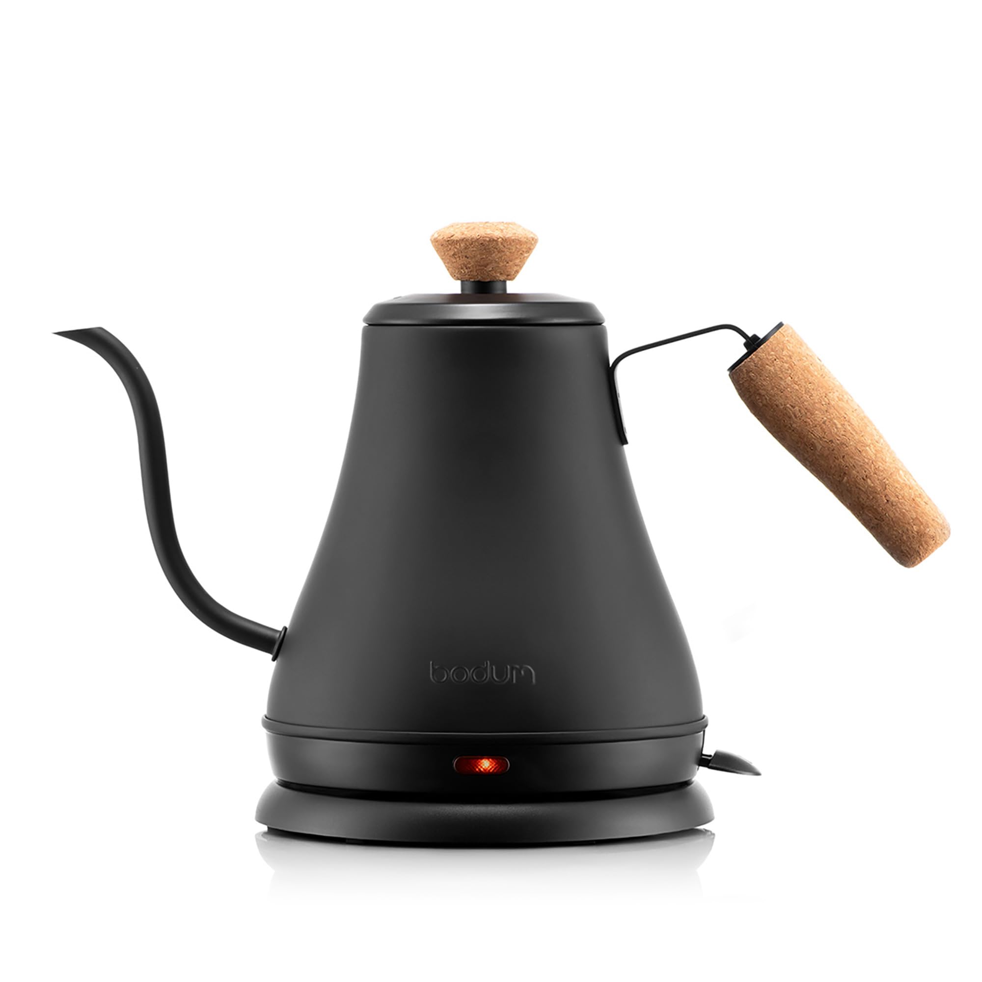 Bodum 27oz Bistro Gooseneck Electric Water Kettle, Pour Over Coffee & Tea, Stain