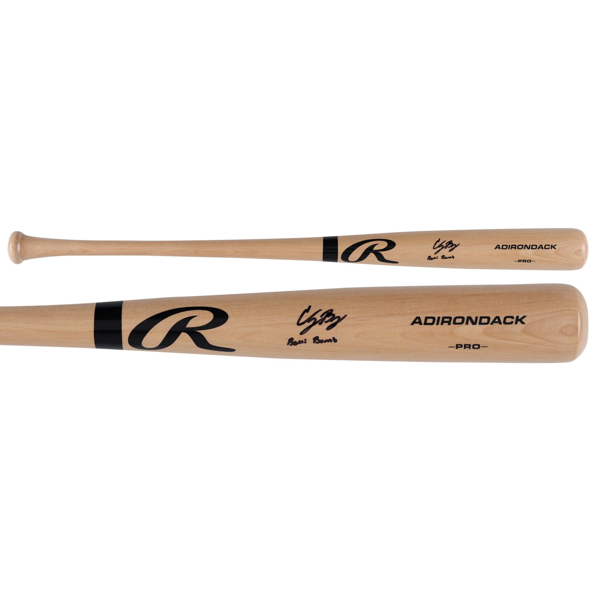 Cody Bellinger New York Yankees Autographed Blonde Rawlings Pro Bat with "Belli 