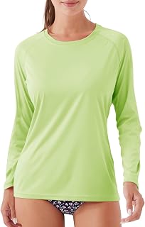 NAVISKIN Women's Long Sleeve UPF 50+ Sun Protection Quick Dry Lightweight Hiking Shirt