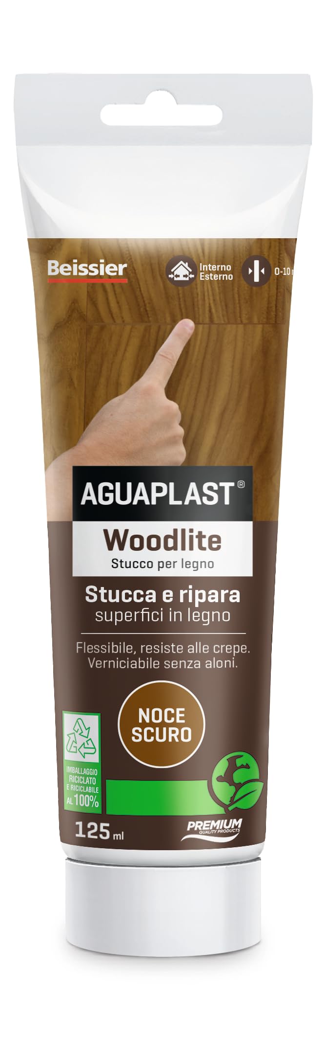 Ready to Use Coloured Wood Filler - Aguaplast Woodlite Fiber-Reinforced - Filler