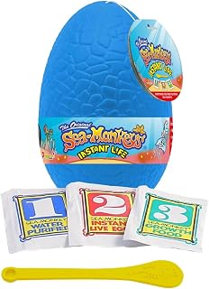 Sea-Monkeys® Egg Instant Life - World's Only Instant Pets® - Assorted Colors - Ages 6+ (Pack of 1)