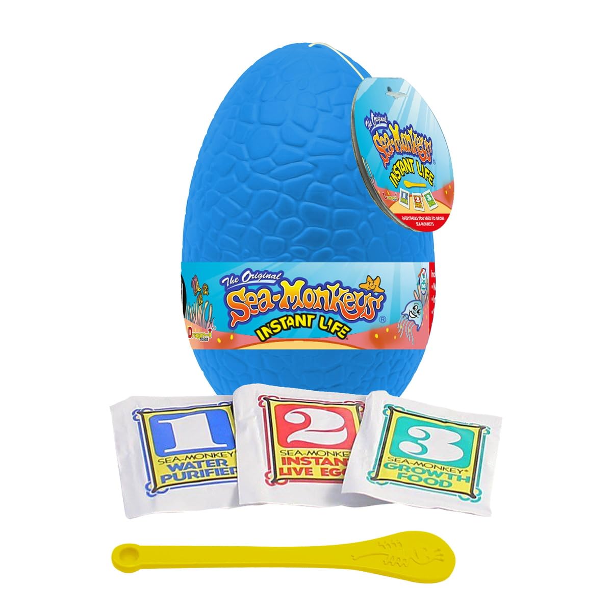 Sea-Monkeys® Egg Instant Life - World's Only Instant Pets® - Assorted Colors - A