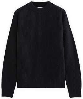 Diana Studio - Men's Wool Crew Neck Sweater, Long Sleeves, Casual Fit, Made in Italy