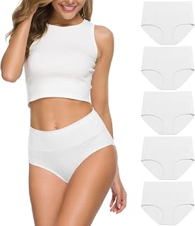 Wealurre Women High Waist Cotton Knickers C Section Underwear