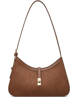 CLUCI Small Shoulder Bag, Purses for Women Trendy with 2 Removable Strap, Vegan Leather Crossbody Purse, Flap Handbag