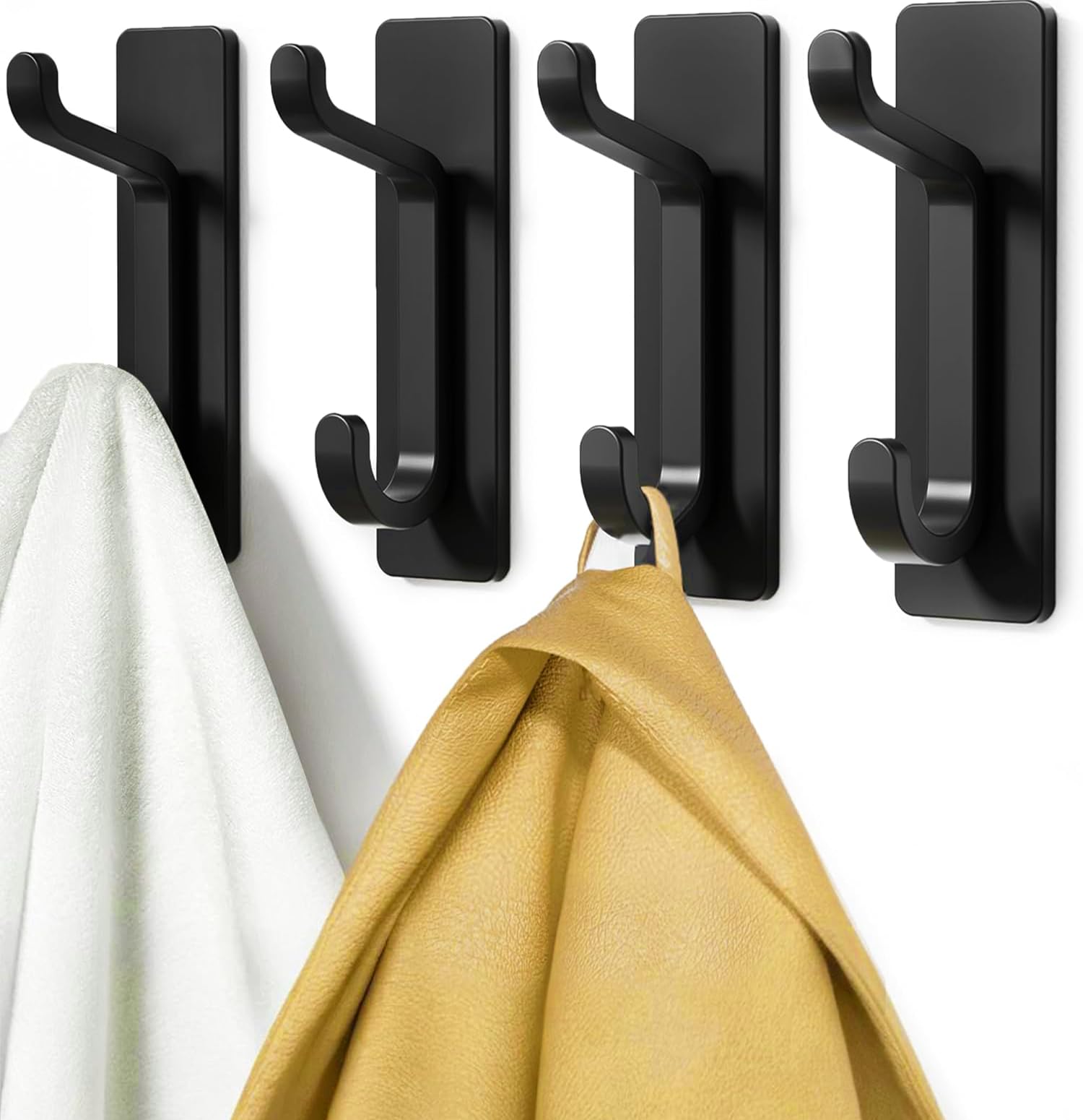 pickpiff Adhesive Hooks for Wall, Heavy Duty 6 kg, No Drilling, Waterproof | Met