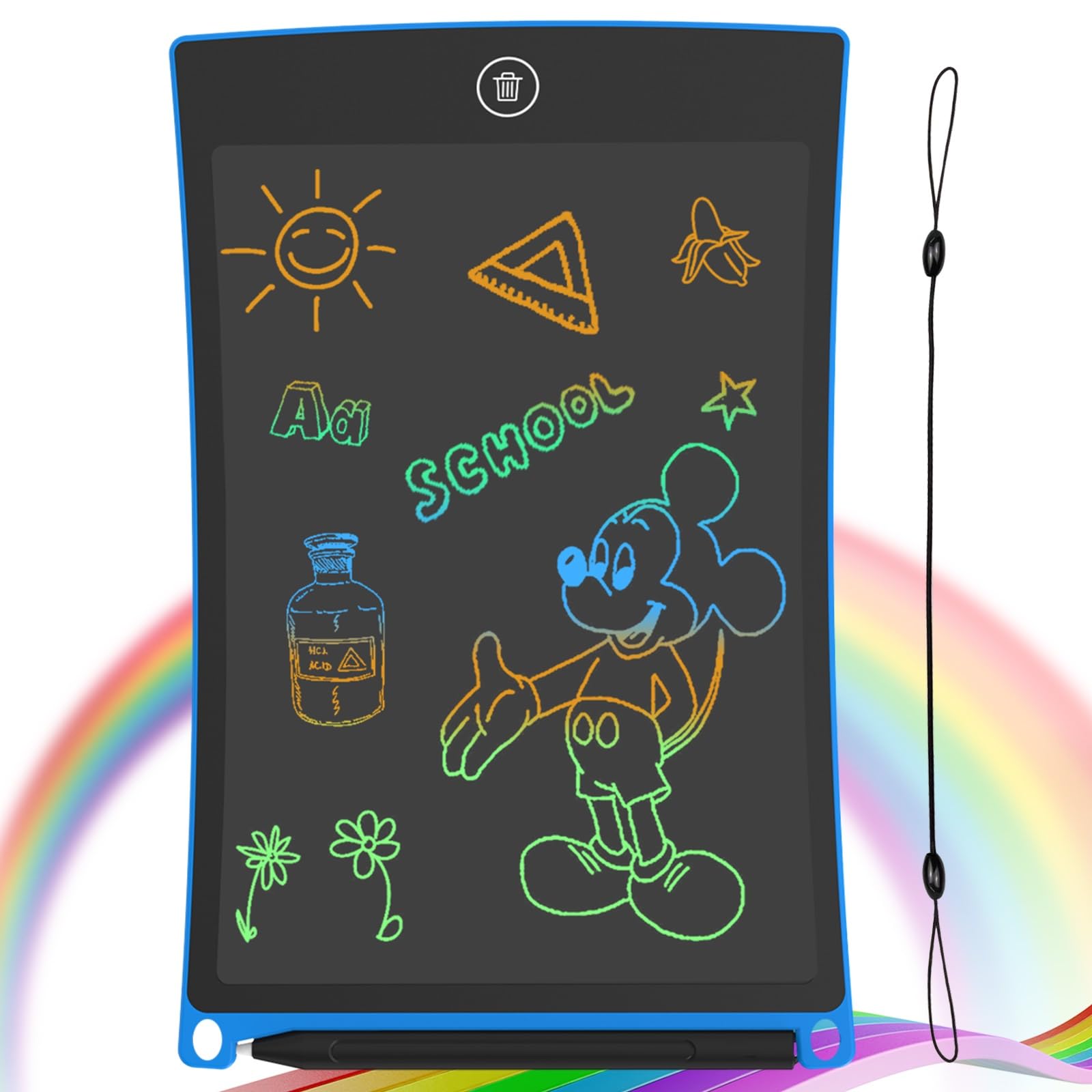 GUYUCOM 8.5-inch LCD Writing Children's Drawing Tablet and Children's Magic Tabl