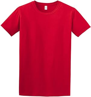 Gildan Men's Soft Style T-Shirt, Short Sleeves, Crew Neck