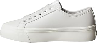 Calvin Klein Women's Vulcanised Lace Up Low Profile Sneakers
