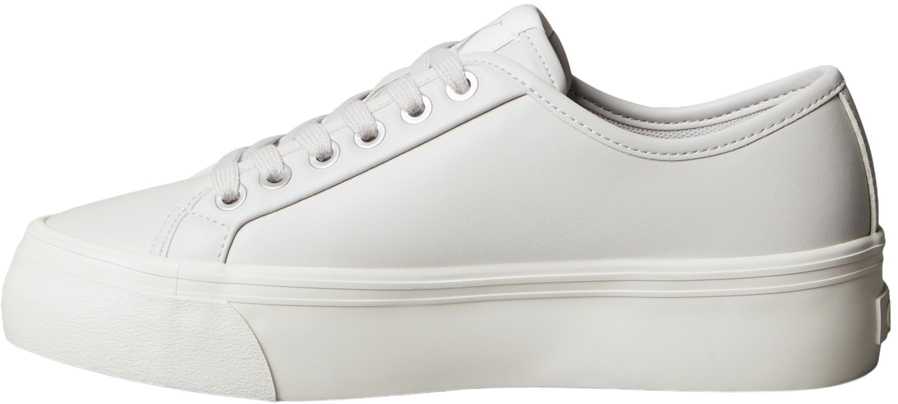 Calvin Klein Women's Vulcanised Lace Up Low Profile Sneakers