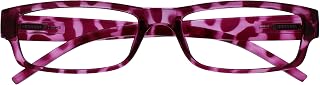OPULIZE - Lightweight and comfortable readers value pack for men and women, 1 Pack - Pink