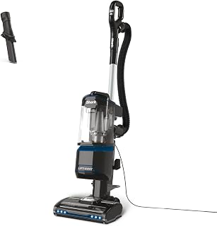 Shark Corded Upright Vacuum Cleaner 1.1L, Blue/Black, NV602UK | Lift-Away Technology, LED Headlights, Anti-Allergen, 8m Cord, 750W, Crevice, Multi-Surface Tools