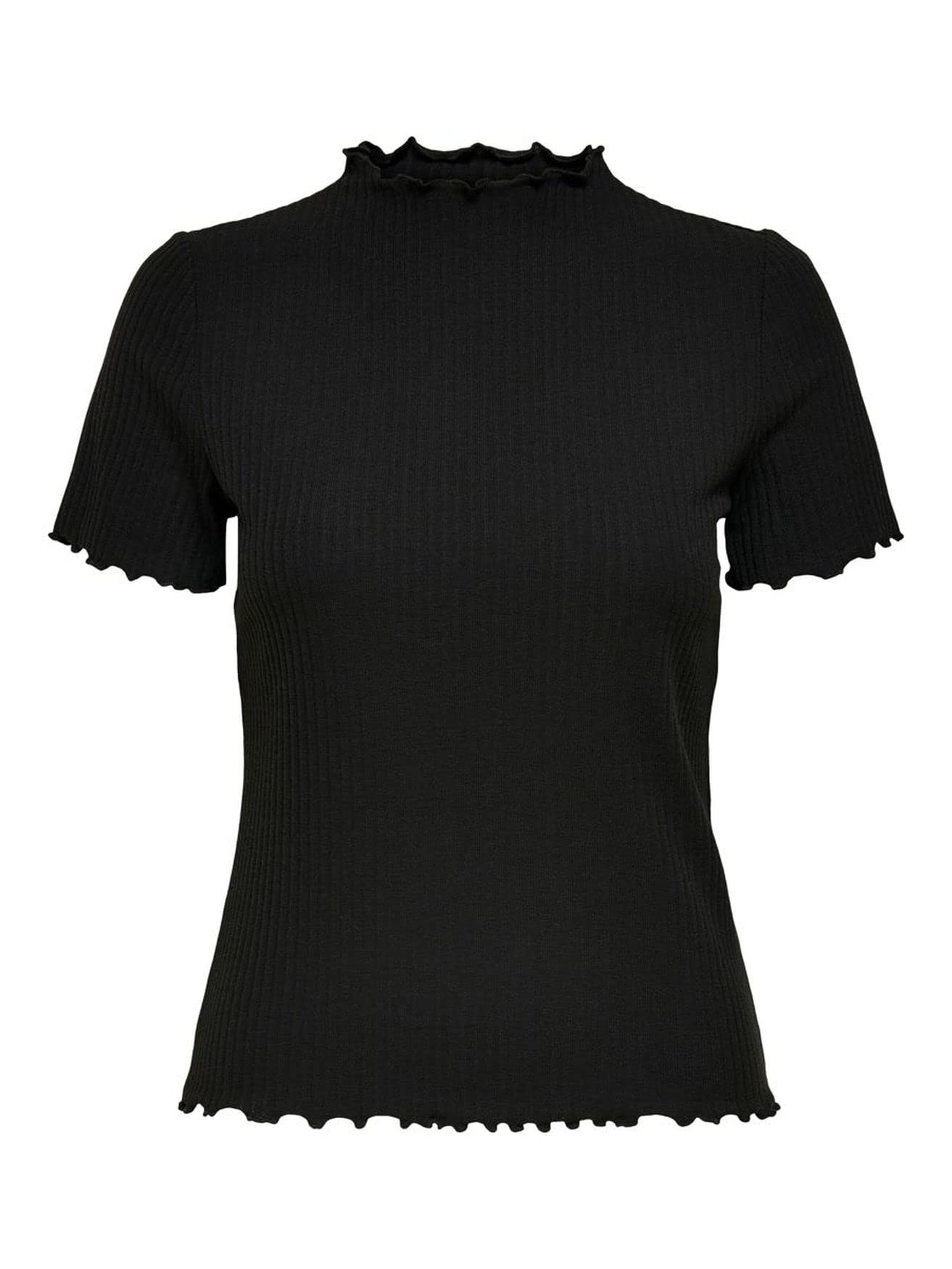 Only Onlemma S/S Noos Jrs – High Neck Top Women's T-Shirt
