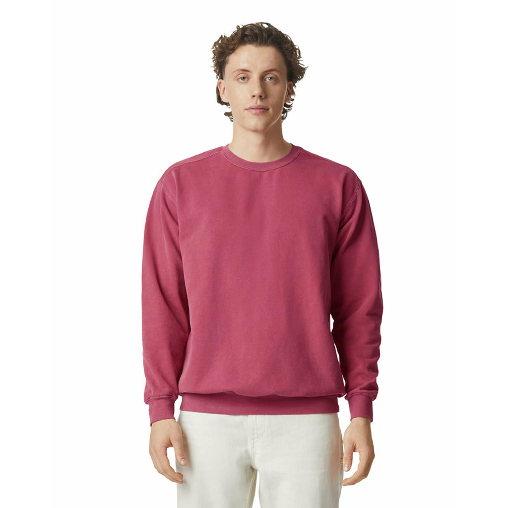 Comfort Colors Adult Men's Crew Neck Sweatshirt, Pack of 1