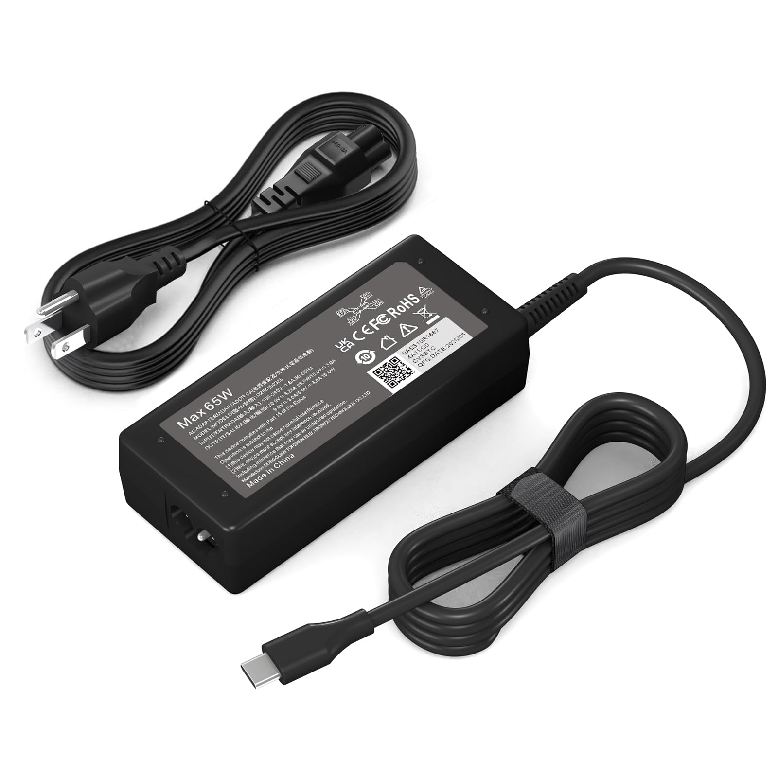 YZAESHAY Replacement 65W USB C Laptop Charger Compatible with HP Chromebook and 