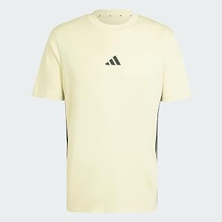 adidas Essential Three Stripes Single Jersey Tee Men's T-Shirt