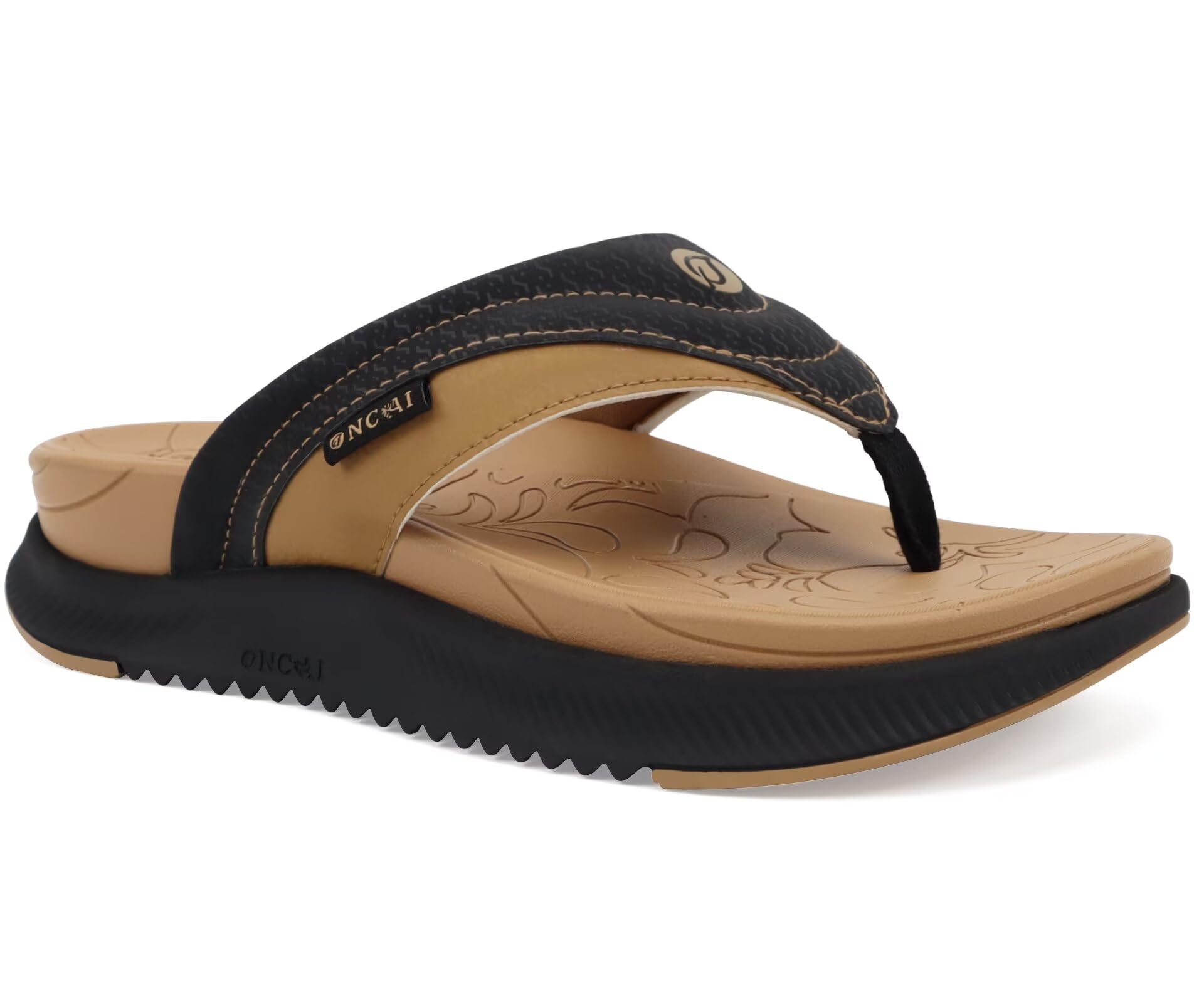 ONCAI Women's Summer Comfortable Flip Flops Fashion Elegant Hollow Out Bohemian 
