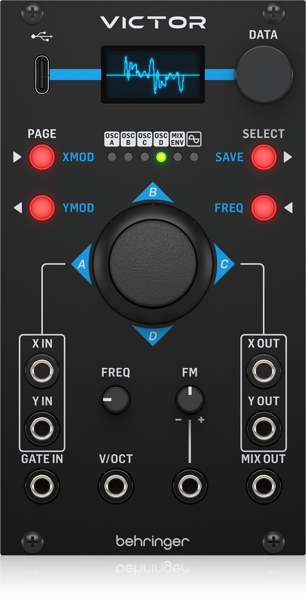 Behringer VICTOR Quad Vector Morphing Oscillator Module
