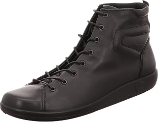 Ecco Ecco Soft 2.0 Women's High-Top Sneakers, Black, 35 EU