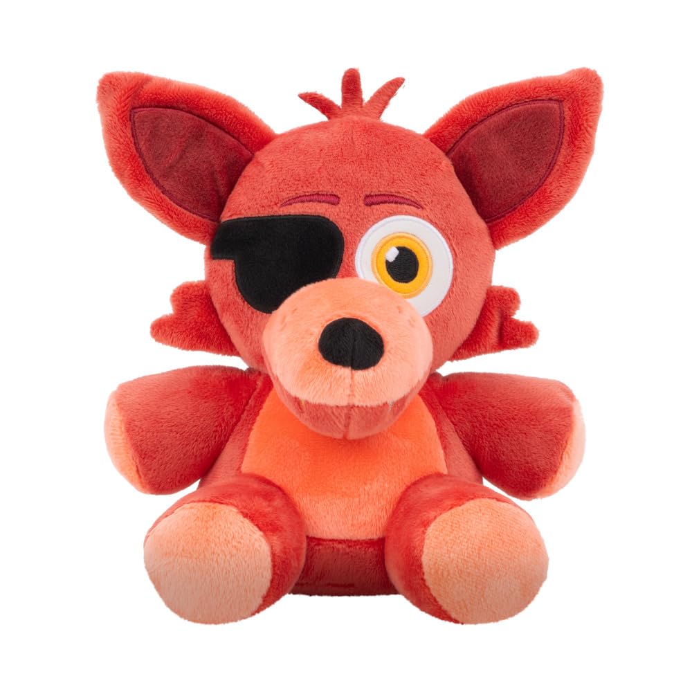Jazwares Five Nights at Freddy’s Classic Foxy Plush - 8-Inch Stuffie with Soft M