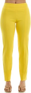 Zac & Rachel Women's Millennium Fabric Pull-on Slim Leg Pant