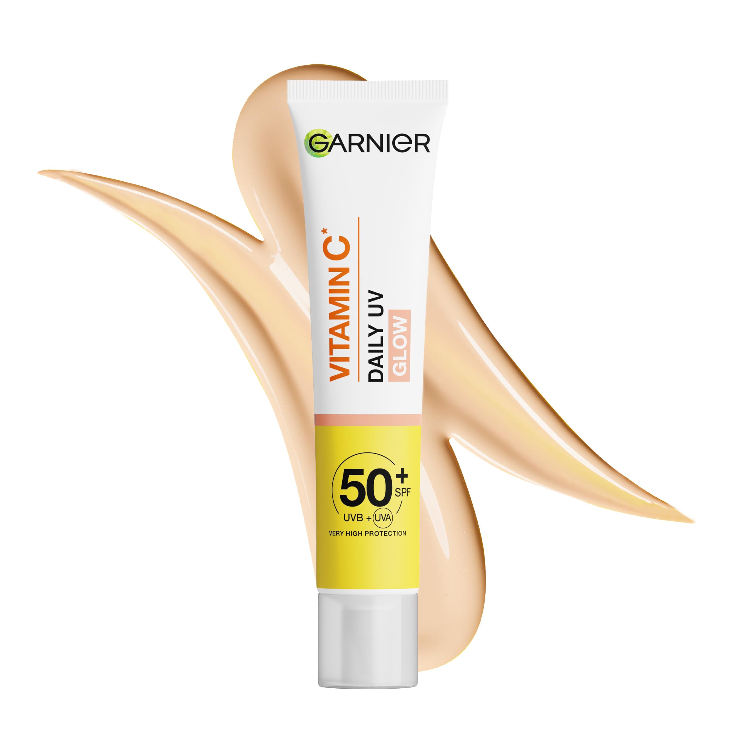 Garnier Vitamin C* Daily UV Brightening Fluid Sheer Glow, SPF50+, 40ml | Prevent